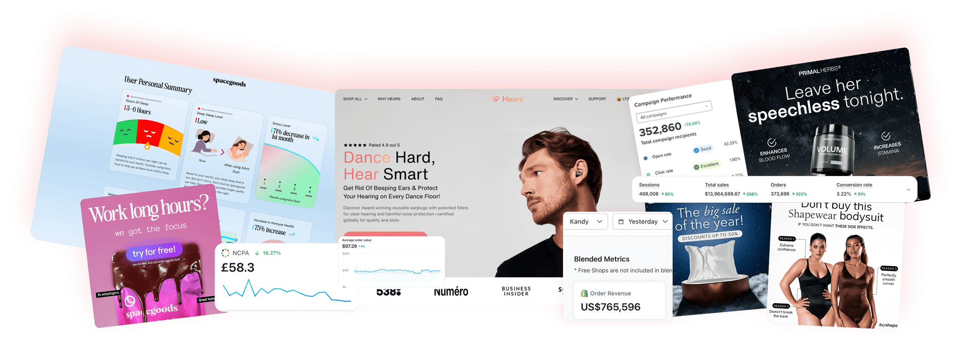 Static ads templates